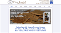 Desktop Screenshot of foxytreats.com